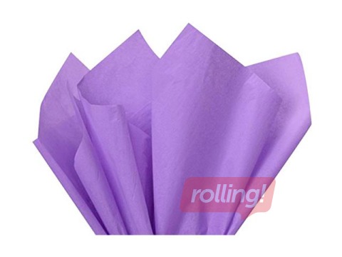 Siidipaber Lavande 0162, 18g/m², 50x75cm, 24 lehte