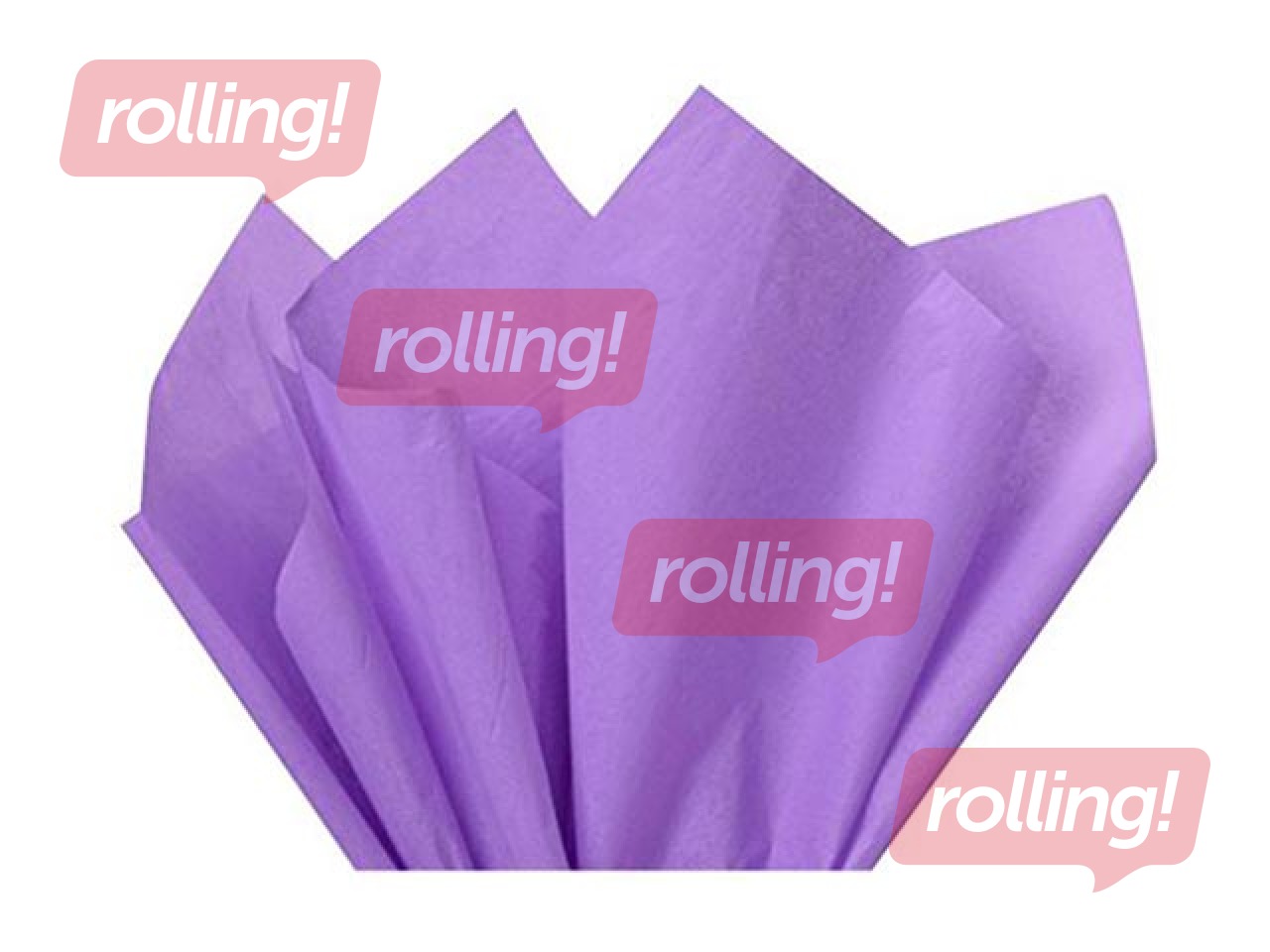 Siidipaber Lavande 0162, 18g/m², 50x75cm, 24 lehte