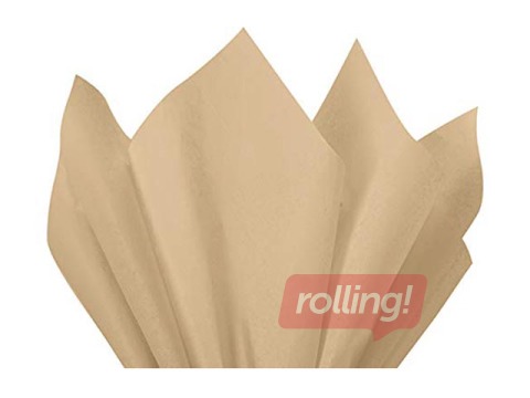 Siidipaber Champagne 0971, 18g/m², 50x75cm, 24 lehte