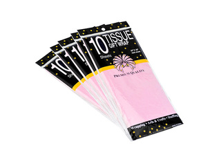 Decorative tissue paper, pink, 15g/m², 50x65cm, 10 sheets