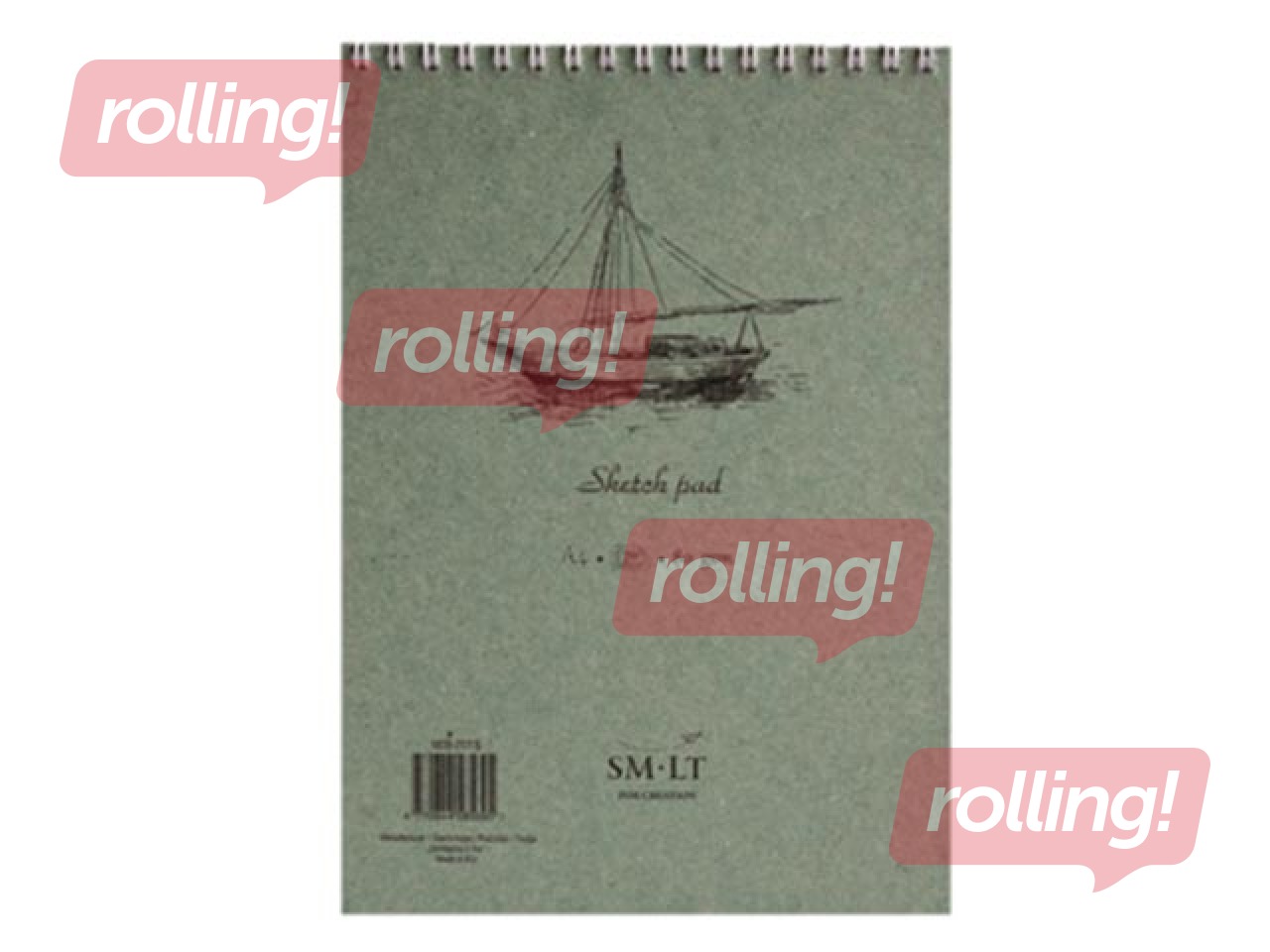 Sketch pad Authentic White, A5, 90g/m², 70 sheets