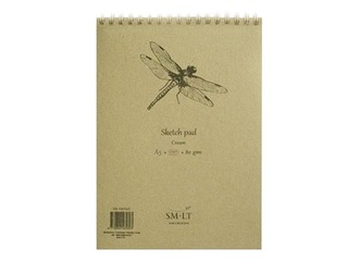 Sketch pad Authentic Cream, A5, 80g/m², 70 sheets