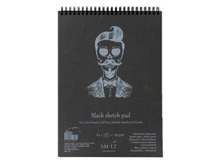 Sketch pad Authentic Black, A5, 165g/m², 20 sheets