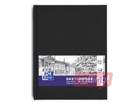 Joonistusblokk Oxford, A4, 100g/m², 96 lehte