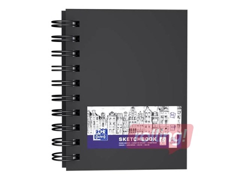 Joonistusblokk Oxford, A6, 100g/m², 80 lehte