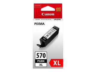 Tintes kasete Canon PGI-570XL PGBK, Pigmenta Melna, 22ml