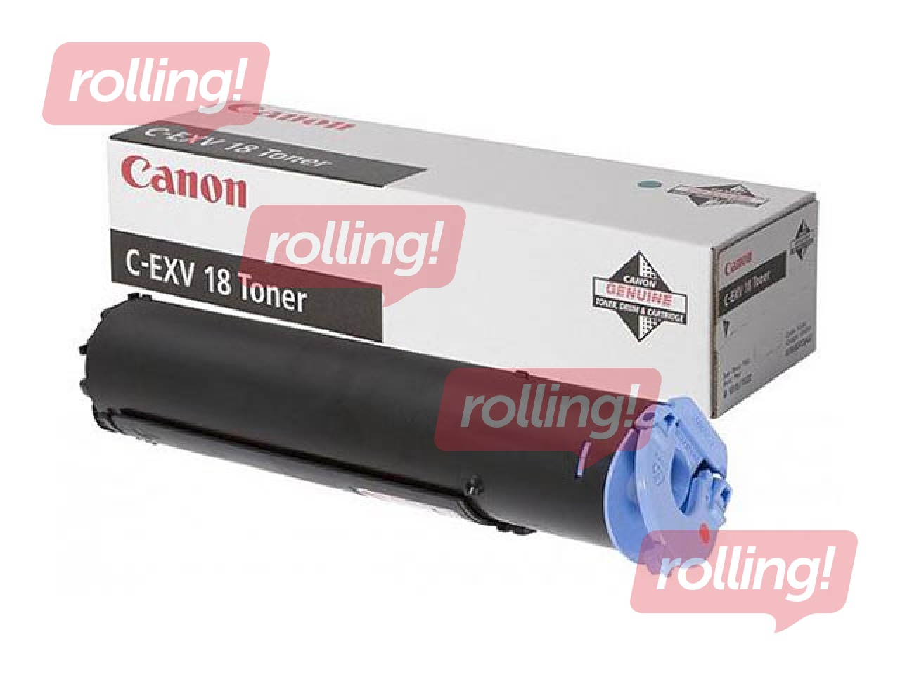 Tooneri pudel Canon C-EXV18, must, (8400 lk)