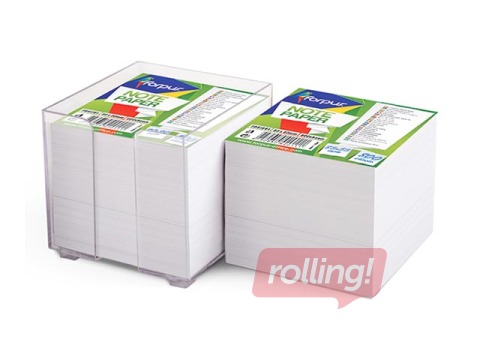 Note paper Forpus, white, 8.5x8.5cm, 800 sheets
