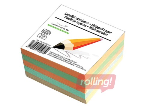 Supplement papers SM·LT, a variety of colors, non - glued, 9x9cm, 500 pages