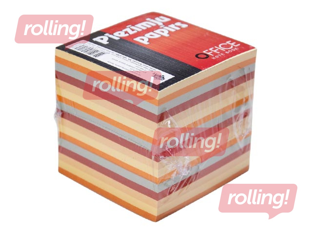 Märkmepaber, värvilised, 8.5x8.5cm, 800 lehte