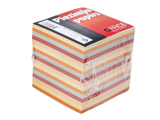 Бумага для заметок,  разные цвета, клеится, 8.5x8.5см, 800 страниц