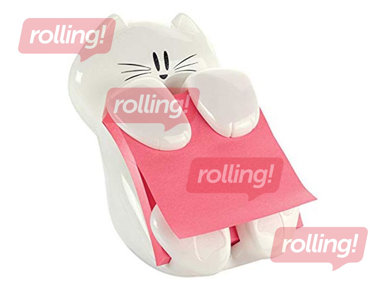 Z Pop-up Notes Dispenser, Cat