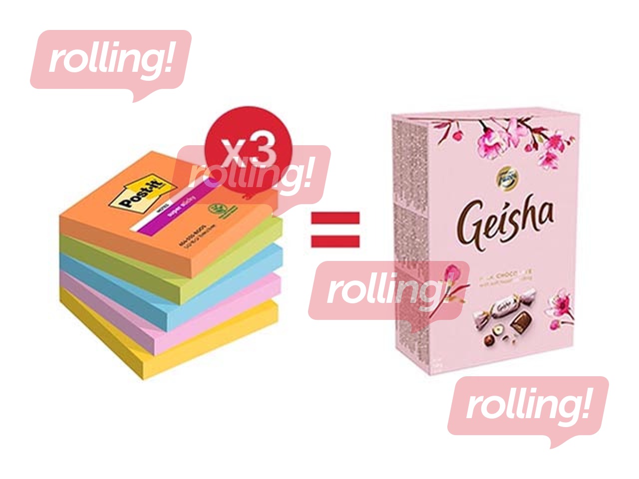 Līmlapiņas Post-It Super Sticky Boost 76x76mm, 5x90 lapiņas + AKCIJA! Pērc līmlapiņas un saņe