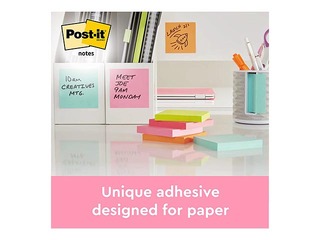 Sticky notes Post-it Beachside, 38x51mm, 12x100 sheets + GIFT! Purchase sticky notes and receive 