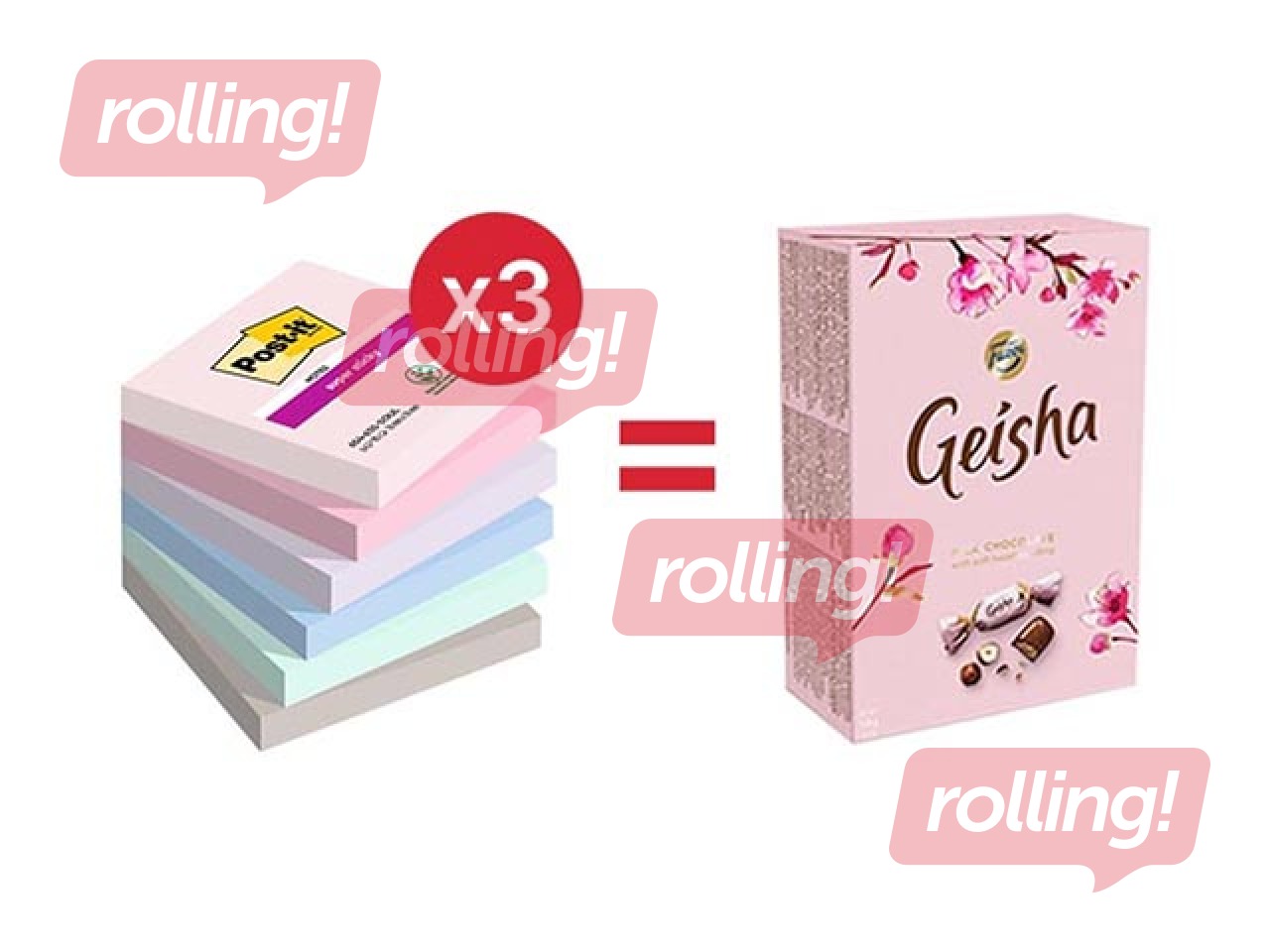 Liimäärega märkmepaber Post-It Super Sticky Soulful, 76x76mm, 6x90 lehte + KAMPAANIA! Ost