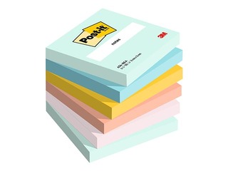 Liimäärega märkmepaber Post-It Super Sticky Beachside, 76x76mm, 6x90 lehte + KAMPAANIA! Ost
