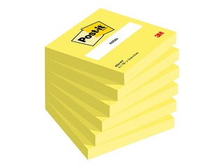 Sticky notes Post-it Neon, yellow, 76x76mm, 100 sheets