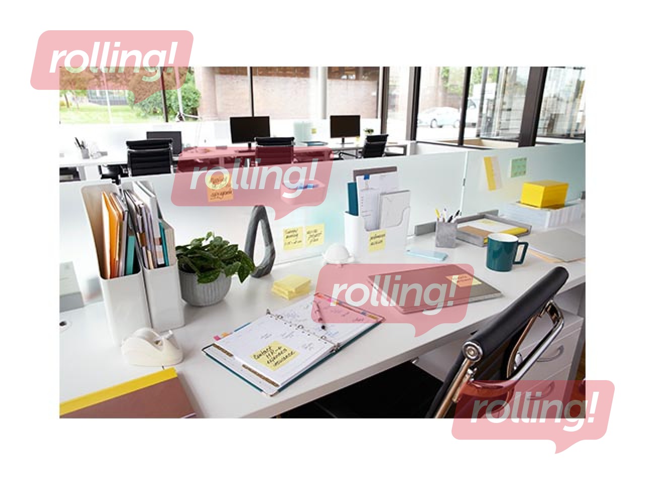 Post-it märkmepaber, iseliimuv, kollane, 76x76mm, 12x100 lehte
