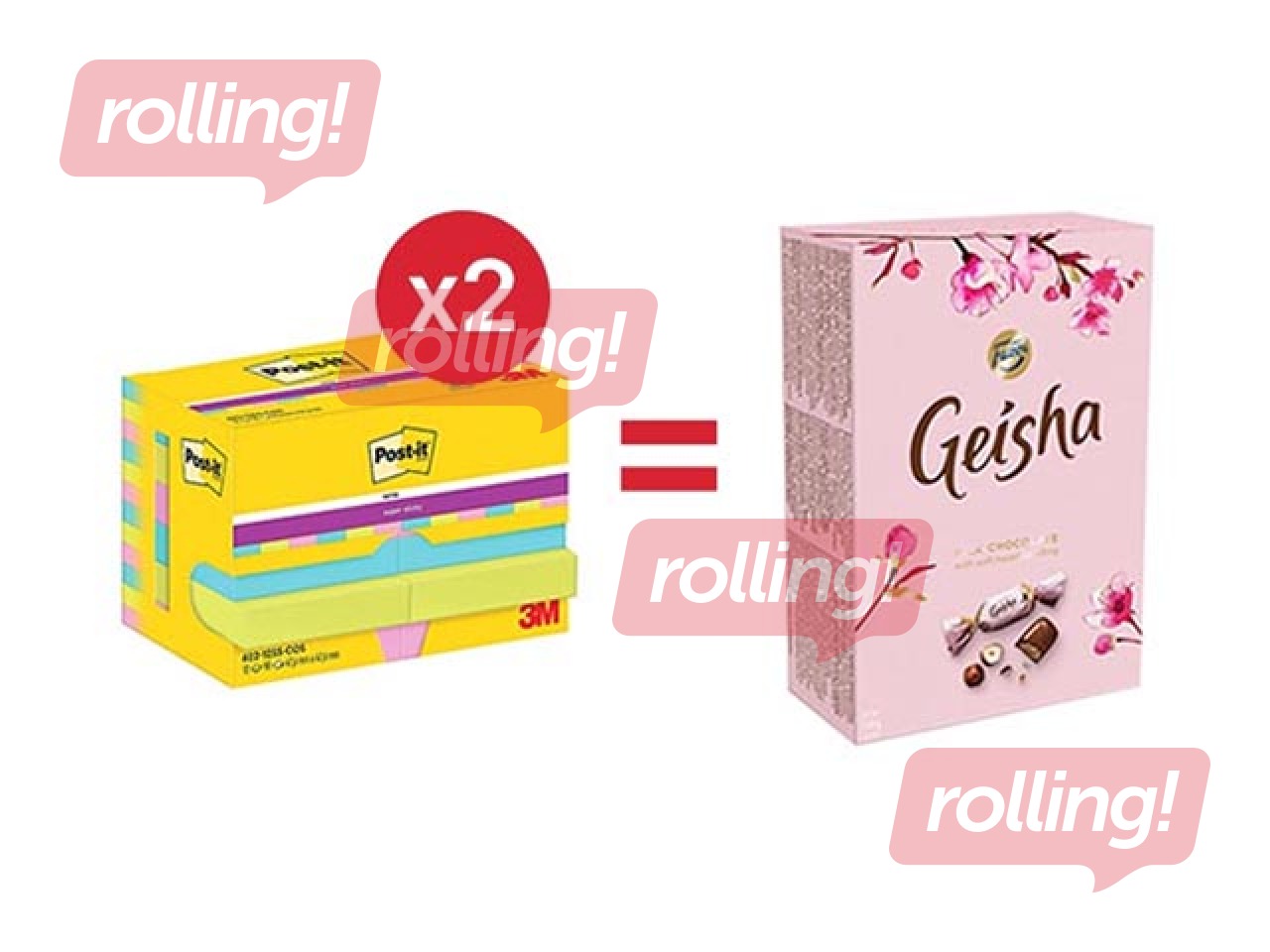 Liimäärega märkmepaber Post-It Super Sticky Cosmic 47.6x47.6mm, 12x90 lehte + KAMPAANIA! Ost