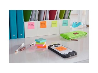 Līmlapiņas Post-it Super Sticky Cosmic 47.6x47.6mm, 12x90 lapiņas + AKCIJA! Pērc līmlapiņas un saņe