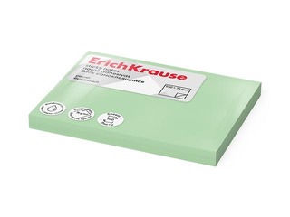 Sticky notes ErichKrause, pastel green, 100x75mm, 100 sheets
