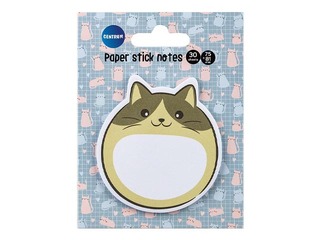 Kleepmärkmete komplekt Cute Cat, 75×81mm, 30 lehte