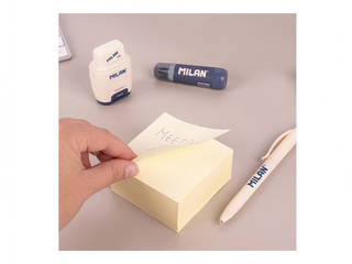 Līmlapiņas Milan, dzeltenas, 76x76mm, 400 lapiņas