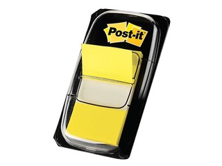 Indeksid kilest Post-it, kollane, 25.4x43.2mm