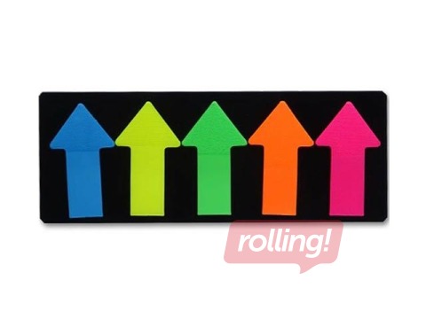 Indeksid-nool ALCO, kile, erinevad värvid, 25x45mm