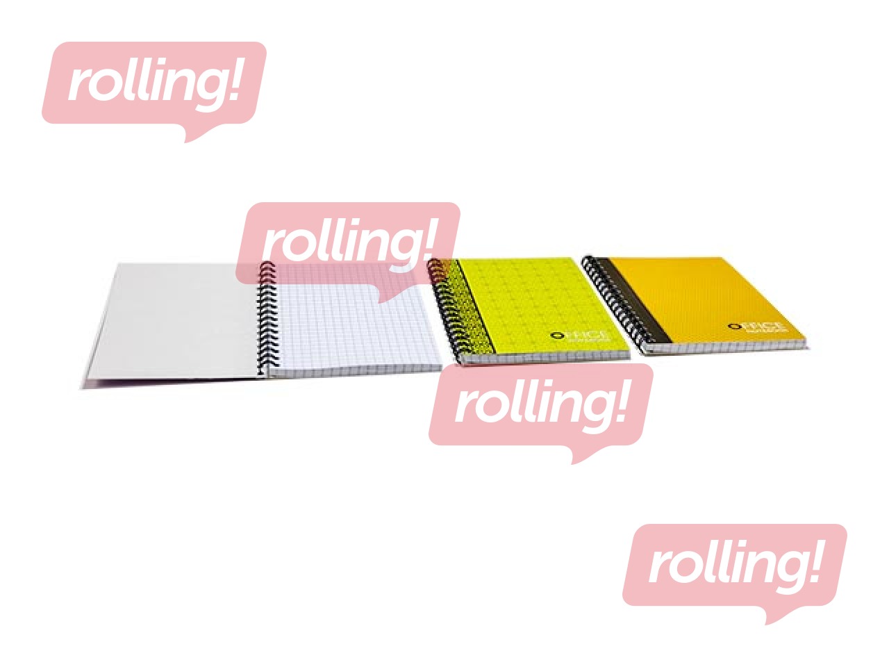 Notebook with spiral binding, Office, A6, box, 48 pages