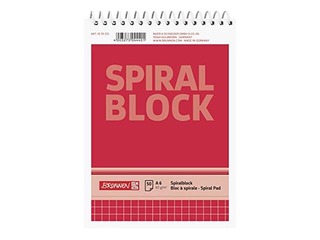 Notebook Spiral, A6, square, 50 pages