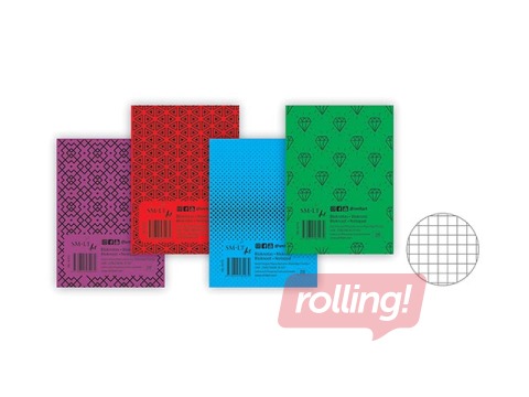 Блокнот SM·LT, A7, в клетку, 50 листов