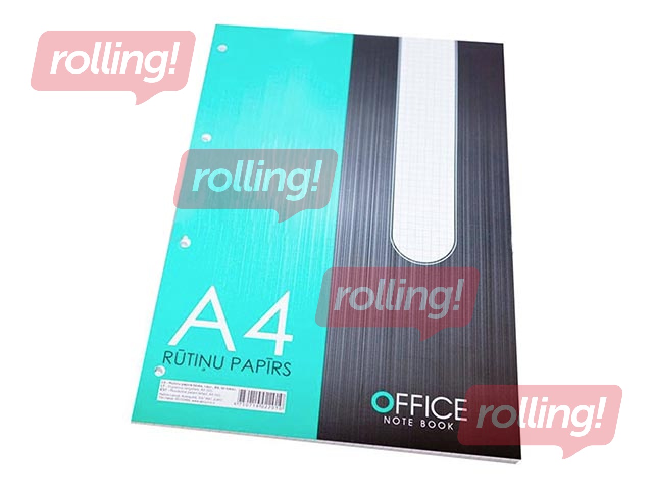 Блокнот А4,  в клетку,, перфорированный, 50 страниц.