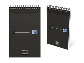Блокнот на спирали Oxford Task Manager To-Do, в линейку, 125x200мм, 70 листов