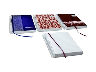 Блокнот на спирали ABC Jums Latvia, A6,  линейку, 125 листов