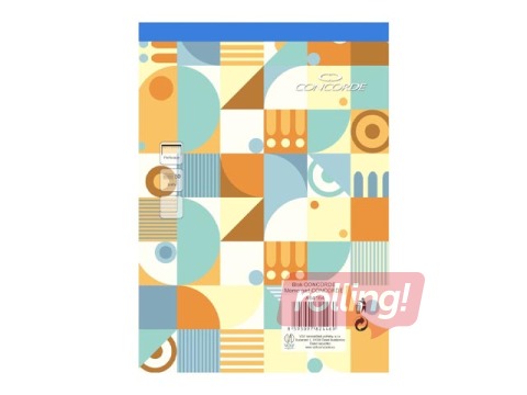 Notebook Concorde, A5, clear, 50 sheets