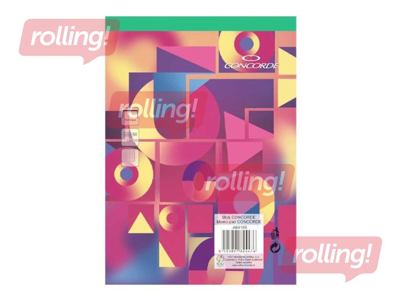 Тетрадь Concorde, A5, в клетку, 50 листов