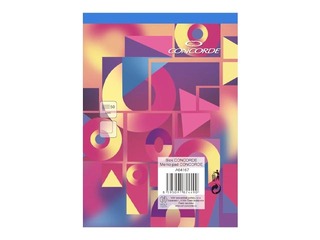 Märkmik Concorde, A6, valge, 50 lehte