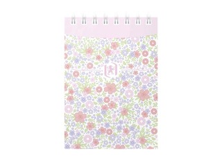 Märkmik Oxford, Floral, A7, jooneline, 140 lehte