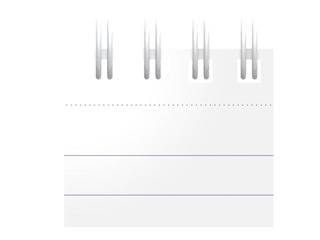 Märkmik Oxford, Floral, A7, jooneline, 140 lehte