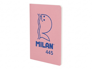 Märkmik Milan, A5, jooneline, roosa