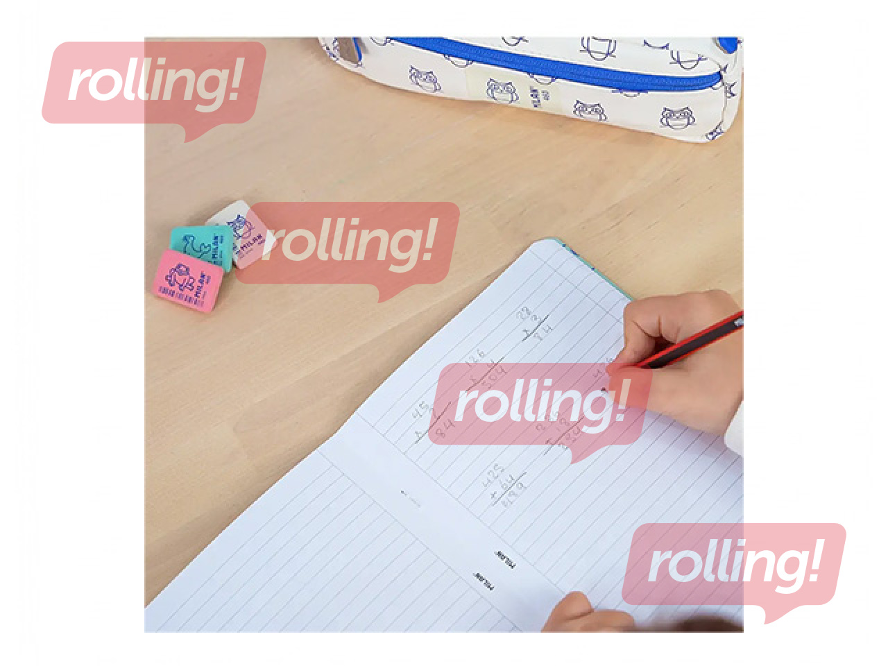 Klade bērniem Milan, A5, līniju lapas, zaļš