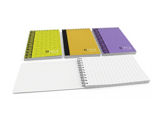 Notebook with spiral, A6, line, 80 pages