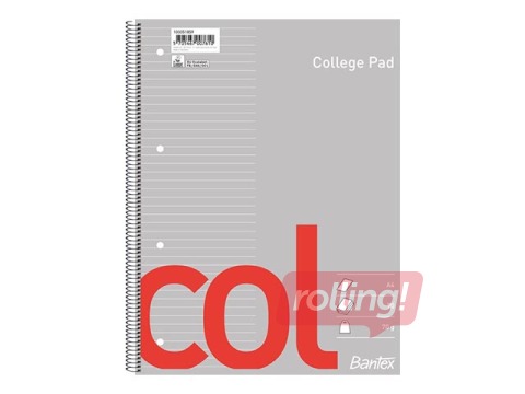 Notepad Bantex, A4+, ruled, 70 sheets