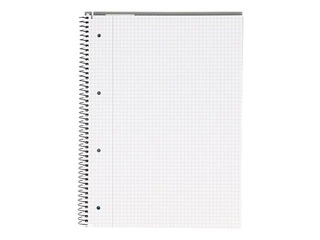 Piezīmju bloknots Bantex, A4+, rūtiņu, 70 lapas