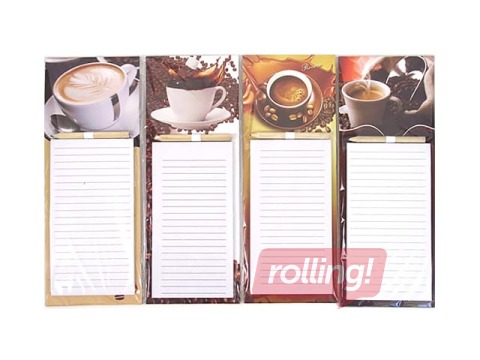 Notepad with magnet, 27x10cm