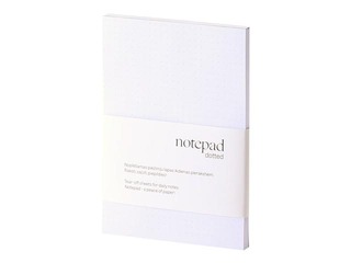 Блокнот Balts, A5, точечные листья