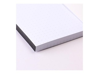 Piezīmju bloks Balts, A5, punktotas lapas