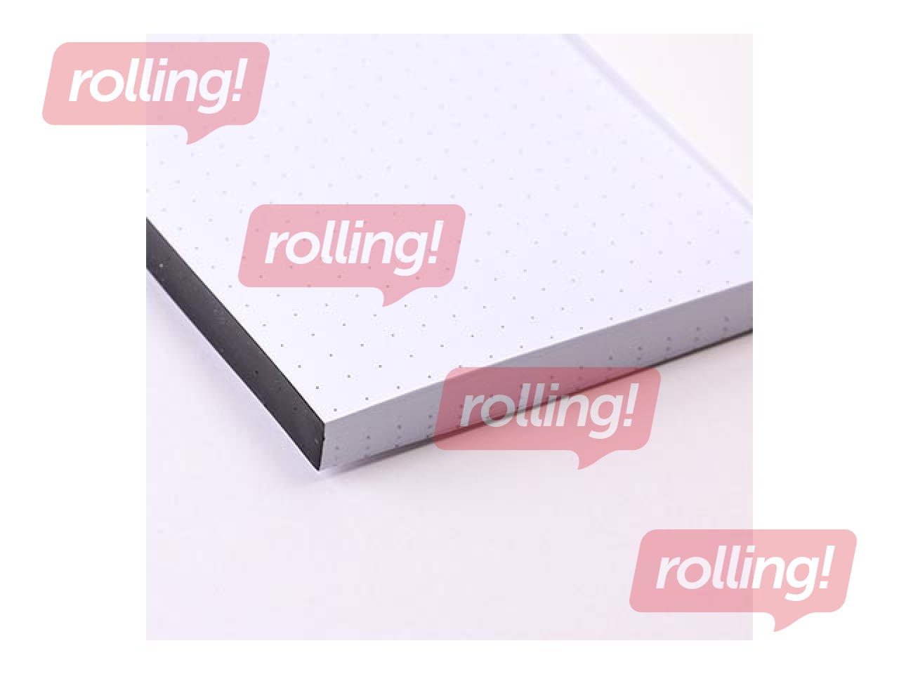 Piezīmju bloks Balts, A5, punktotas lapas