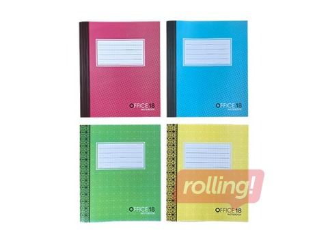 Excercise book ABC Jums, squared, 18 pages